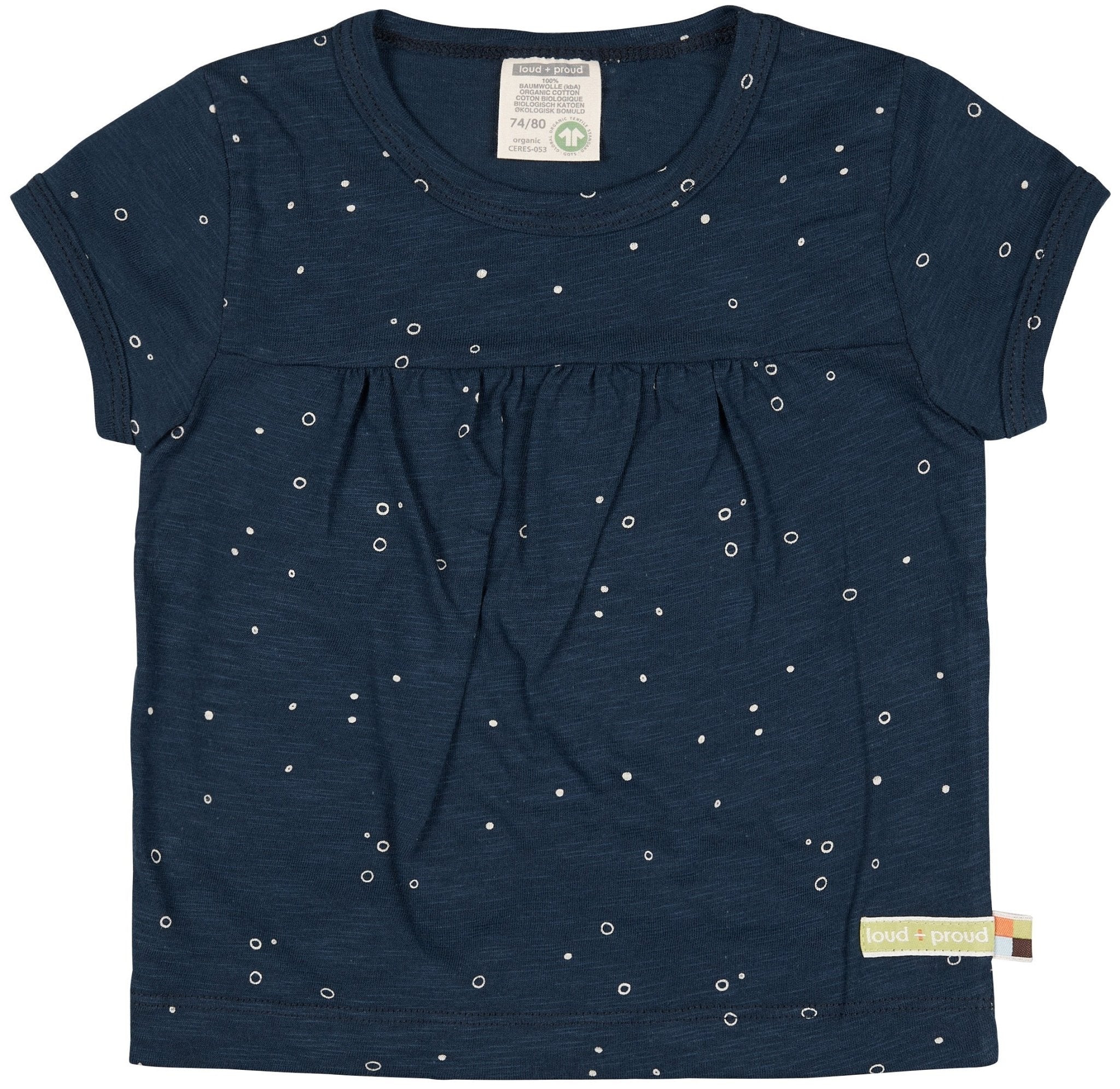  - Tunika Slub Jersey mit Druck - loud + proud - 1072-ul-62/68