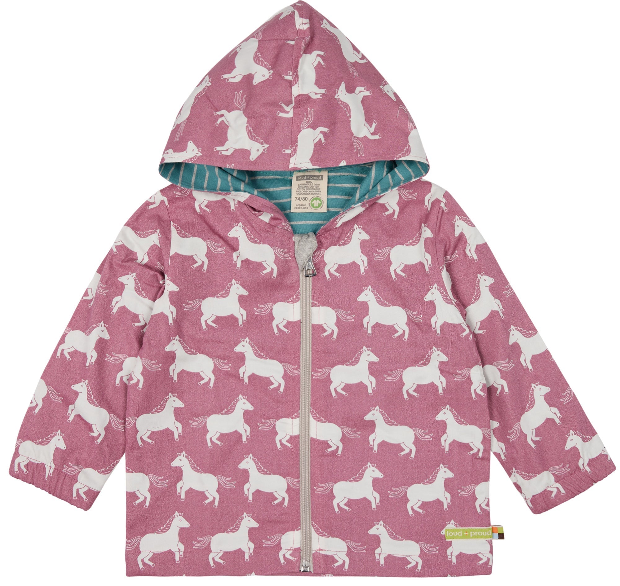  - Wasserabweisende Jacke - loud + proud - 3107-grp-62/68