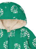 Wasserabweisende Jacke mit Teddyfutter - loud + proud - 3146 - pla - 62/68