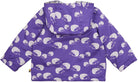 Wasserabweisende Jacke, wattiert - loud + proud - 3131 - vio - 62/68