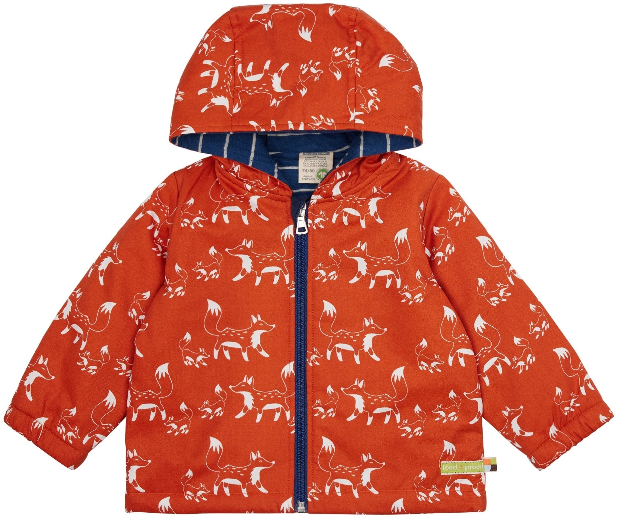 Wasserabweisende Jacke, wattiert - loud + proud - 3131 - ter - 62/68
