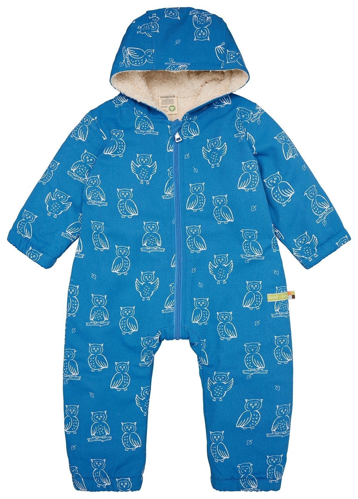 Wasserabweisender Overall mit Teddyfutter - loud + proud - 5150 - azu - 50/56