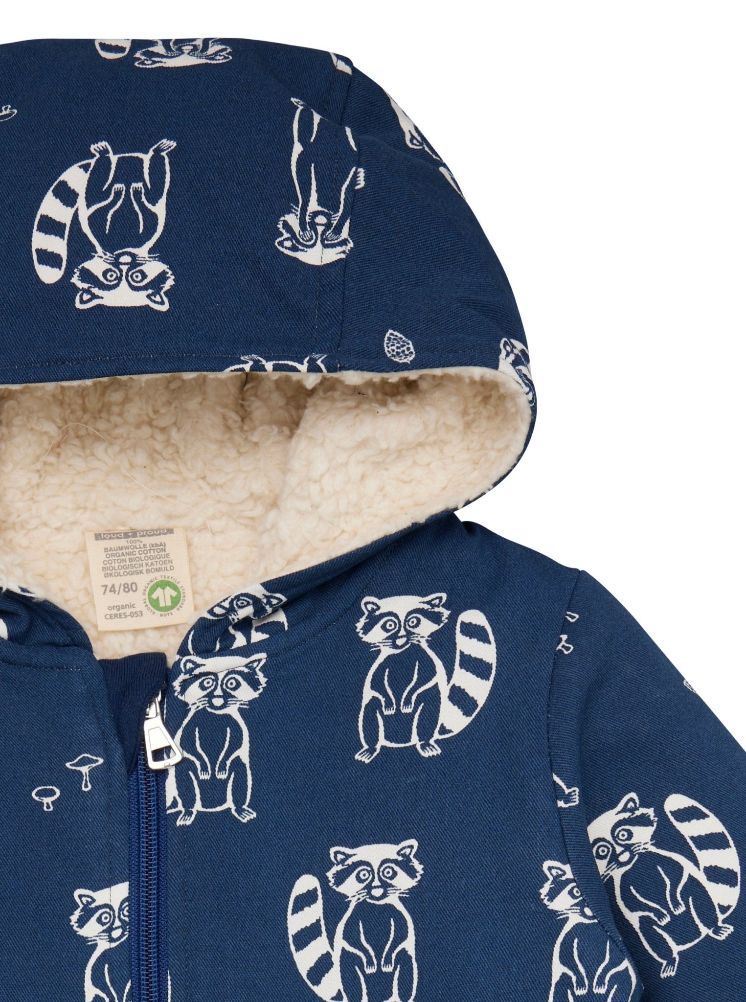 Wasserabweisender Overall mit Teddyfutter - loud + proud - 5150 - ul - 50/56