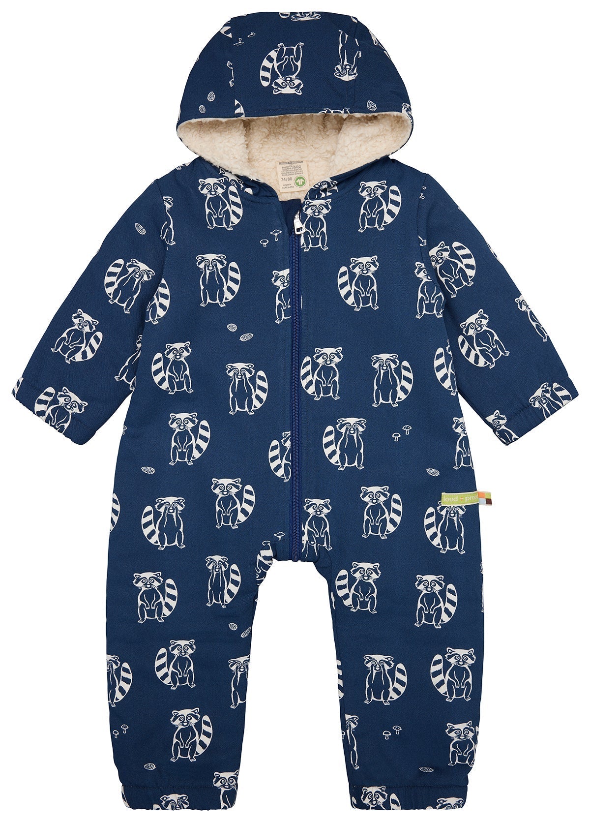 Wasserabweisender Overall mit Teddyfutter - loud + proud - 5150 - ul - 50/56