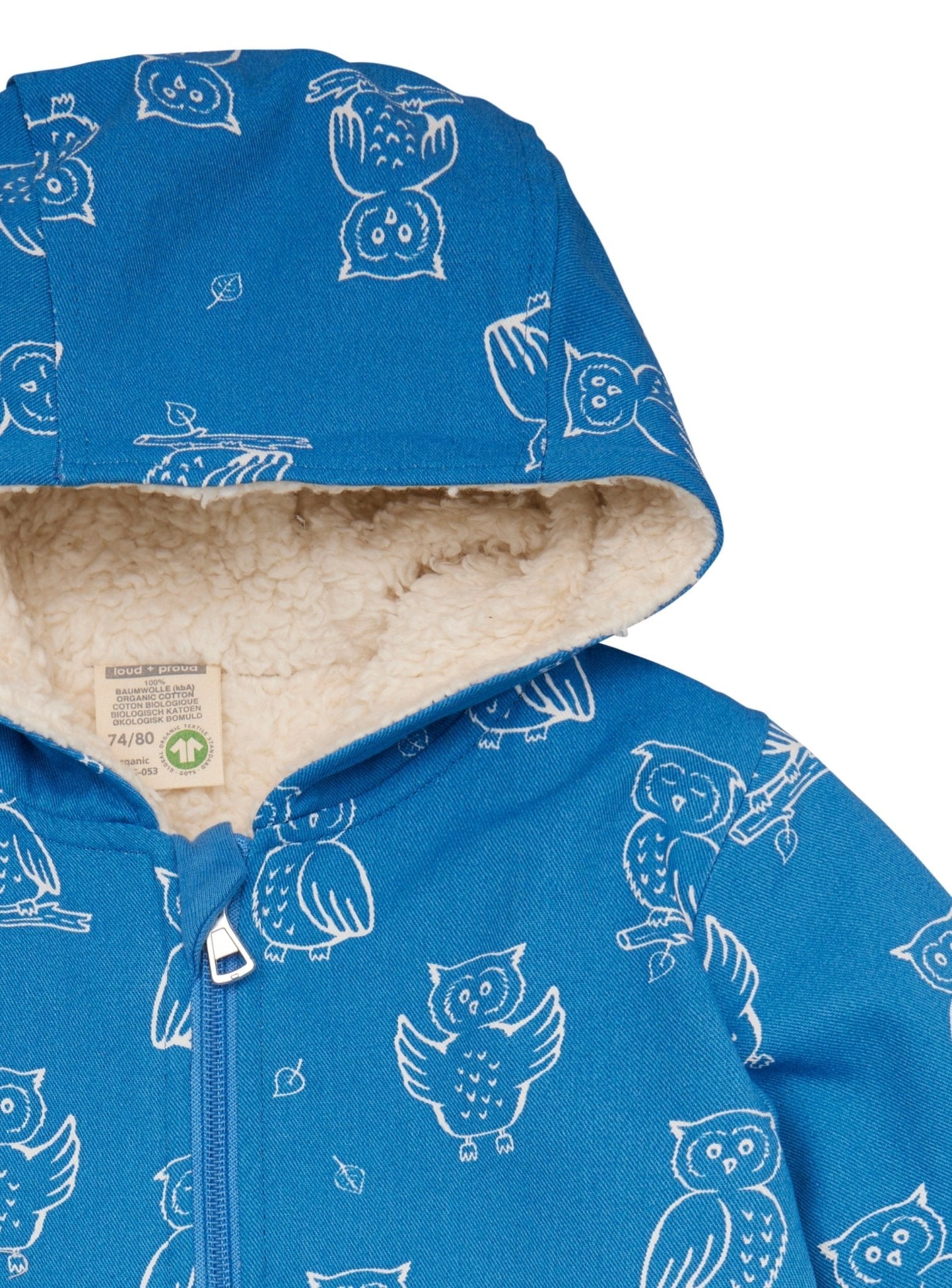 Wasserabweisender Overall mit Teddyfutter - loud + proud - 5150 - azu - 50/56