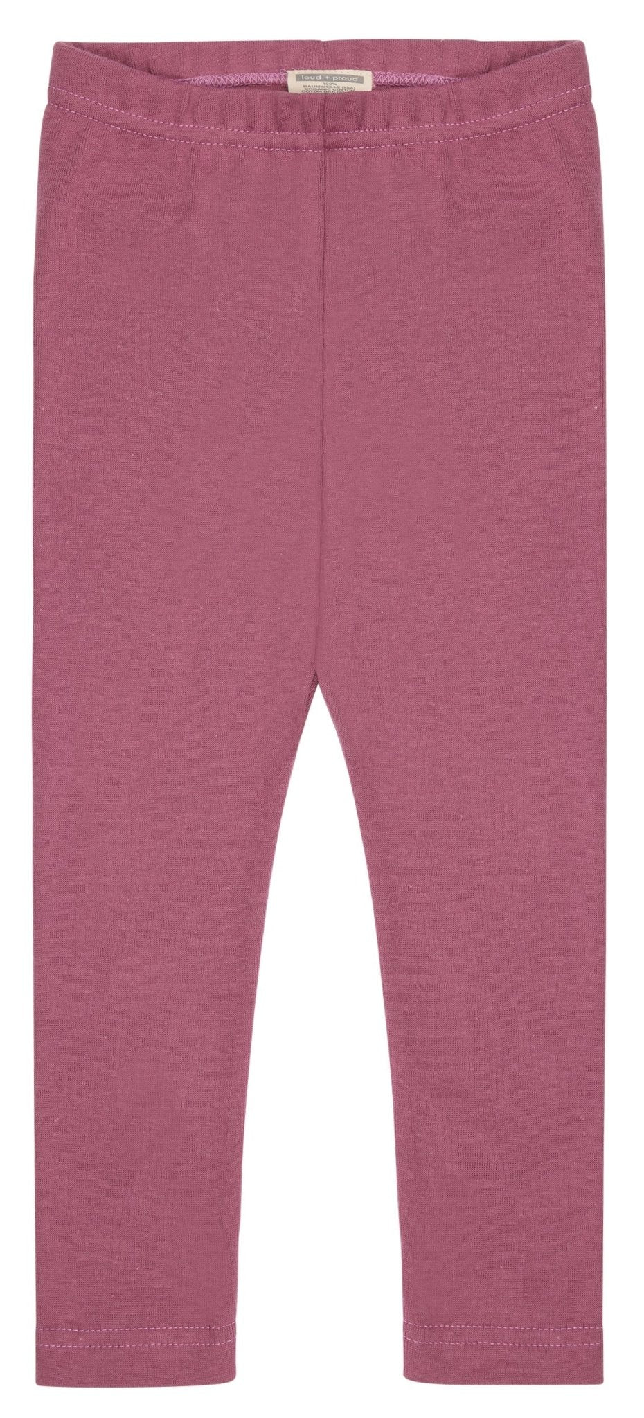 Weiche Feinripp Legging - loud + proud - 4188 - grp - 62/68