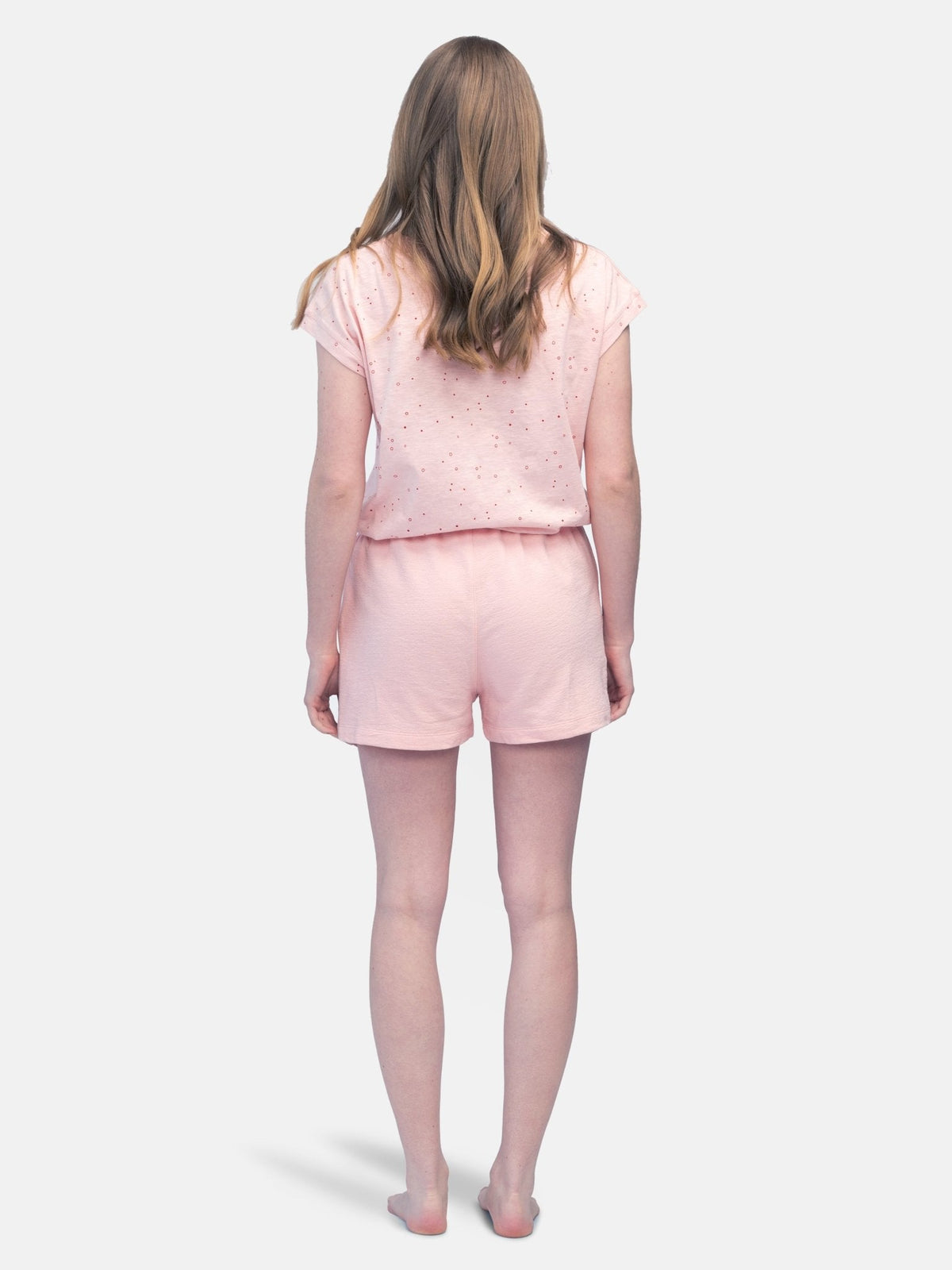 Weiche Jersey - Short in Strukturmuster - loud + proud - G412-rs-36
