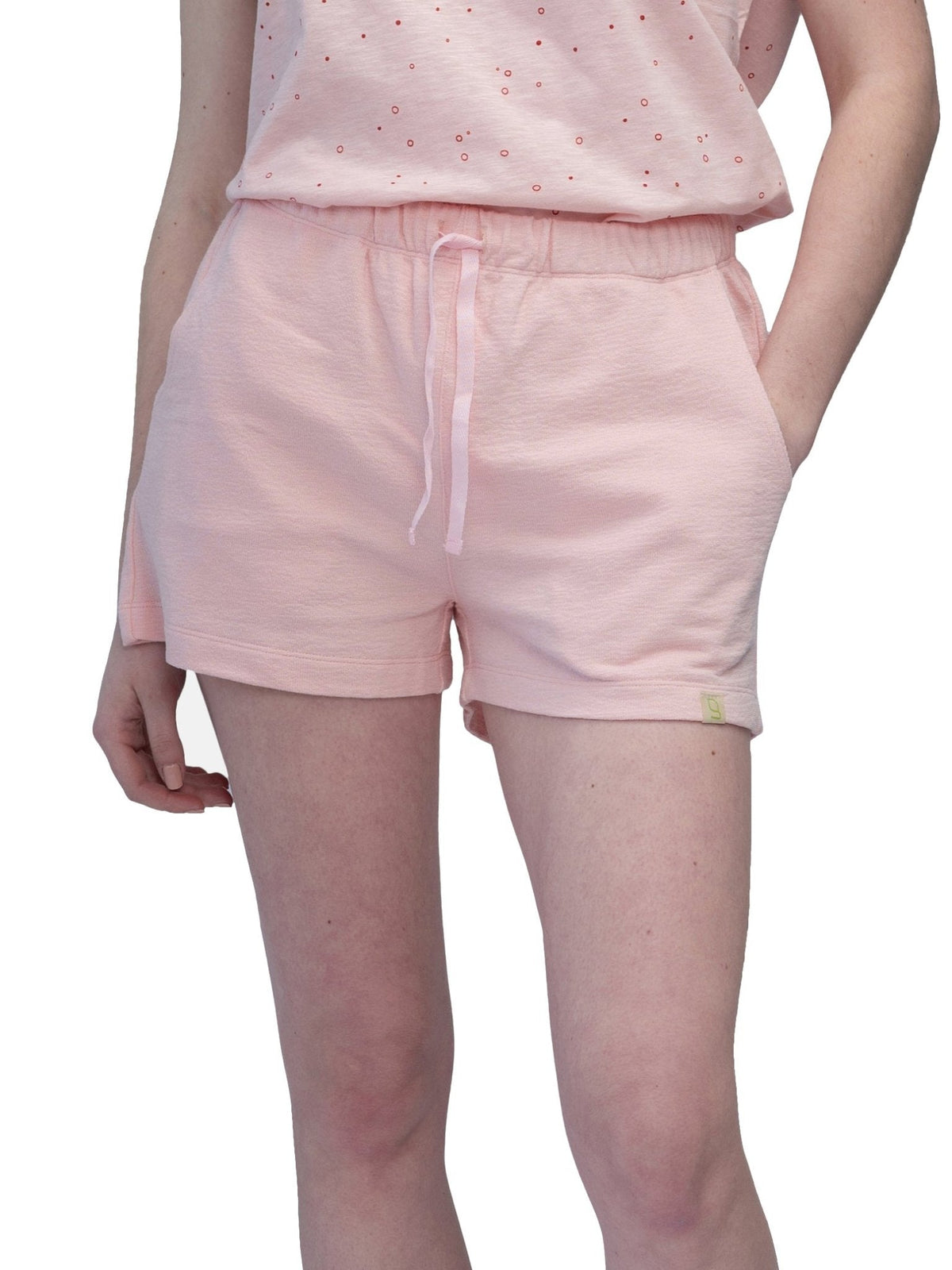Weiche Jersey - Short in Strukturmuster - loud + proud - G412-rs-36