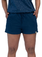 Weiche Jersey - Short in Strukturmuster - loud + proud - G412-ul-36