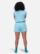 Weiche Jersey - Short in Strukturmuster - loud + proud - G412-lag-36