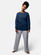 Weiche Pyjama - Hose mit Streifen - loud + proud - G407-ul-36