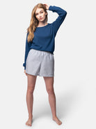 Weiche Pyjama - Shorts mit Streifen - loud + proud - G406-ul-36