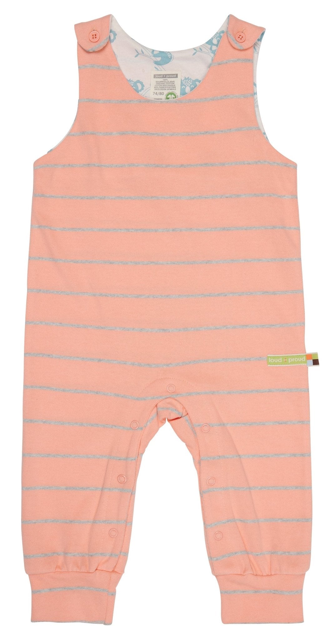  - Weicher Strampler - loud + proud - 5107-pea-50/56