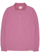 Weiches Langarm - Shirt mit Polo - Kragen - loud + proud - G203-grp-36
