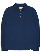 Weiches Langarm - Shirt mit Polo - Kragen - loud + proud - G203-ul-36