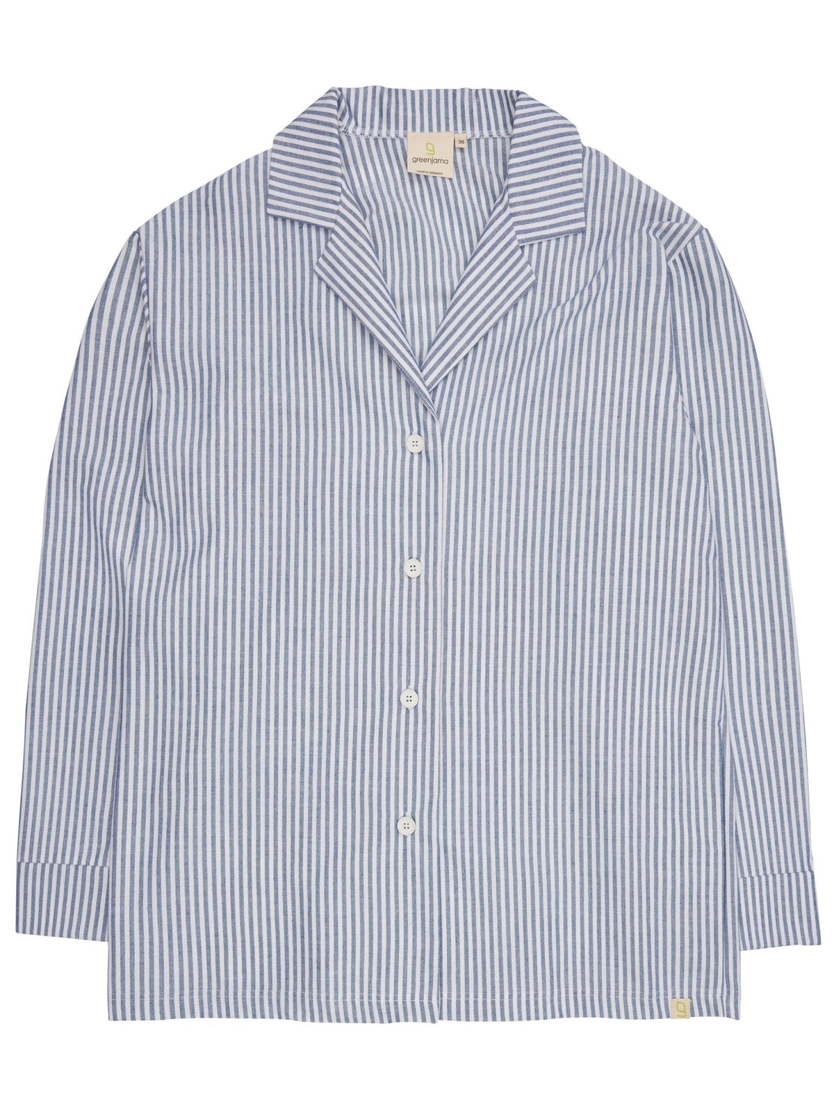 Weiches Pyjama - Hemd mit Streifen - loud + proud - G205-ul-36