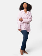 Weiches Pyjama - Hemd mit Streifen - loud + proud - G205-grp-36