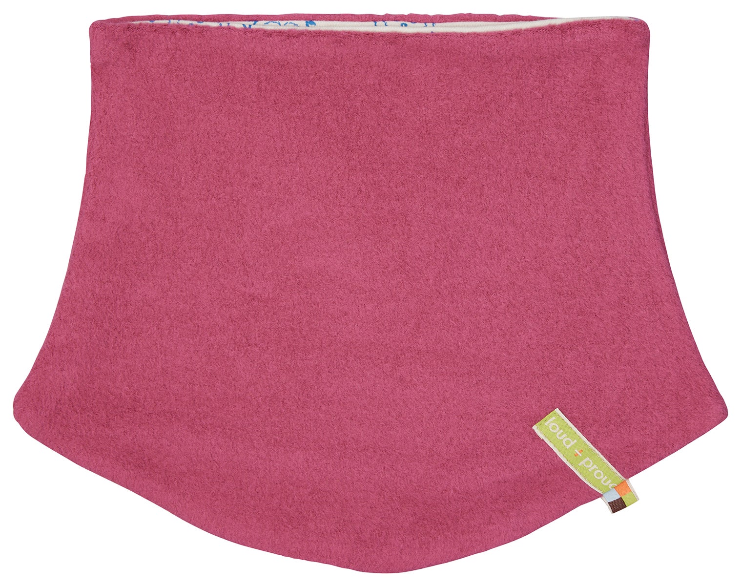 Wende - Schlauchschal aus Baumwoll - Fleece - loud + proud - 7173-rou-OS