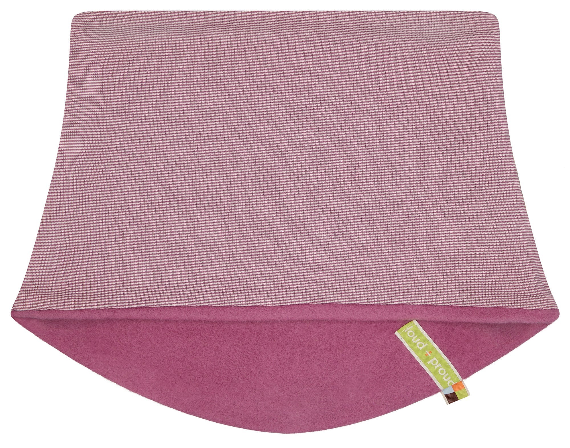 Wende - Schlauchschal aus Baumwoll - Fleece - loud + proud - 7192 - grp - OS
