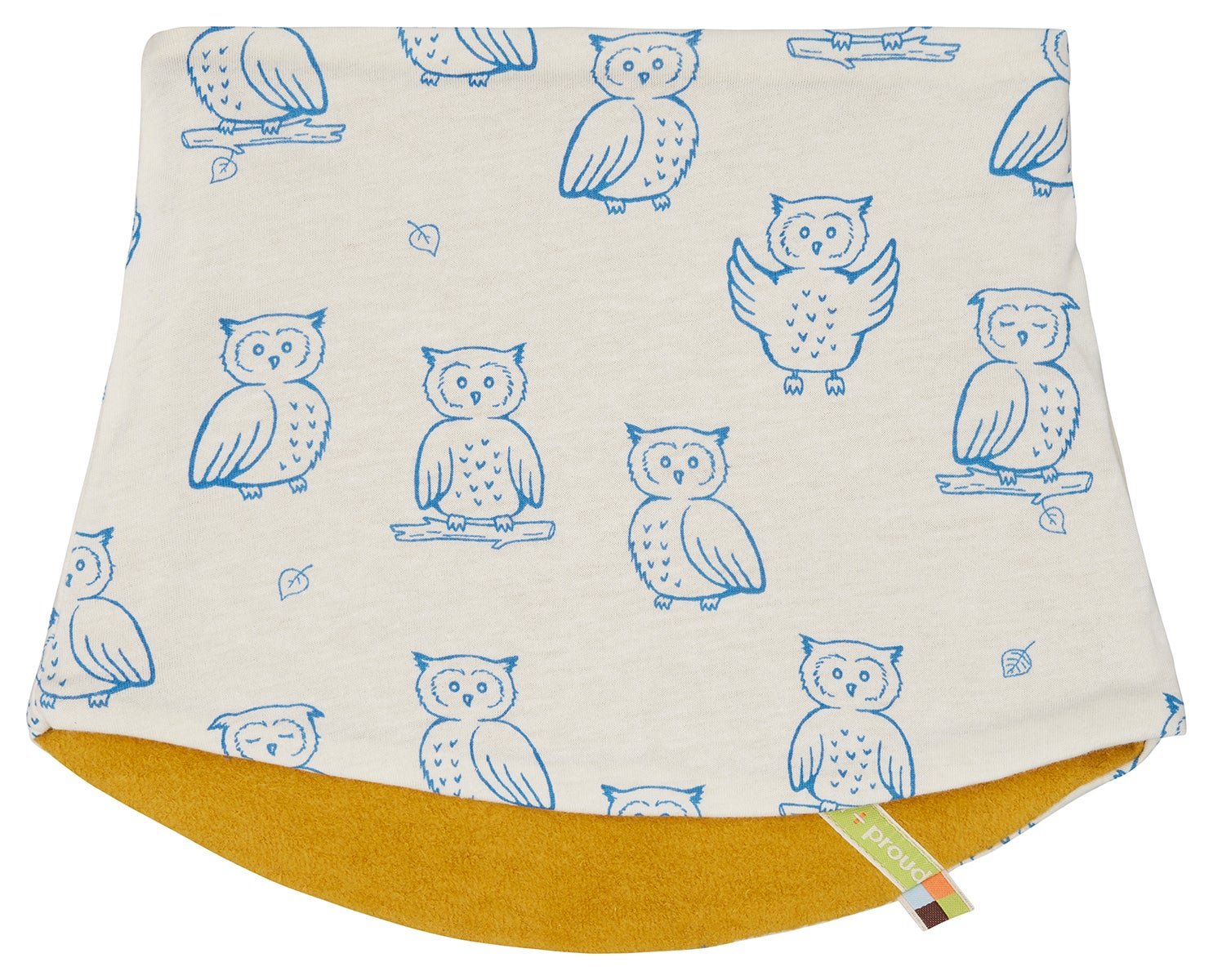 Wende - Schlauchschal aus Baumwoll - Fleece - loud + proud - 7173-cur-OS