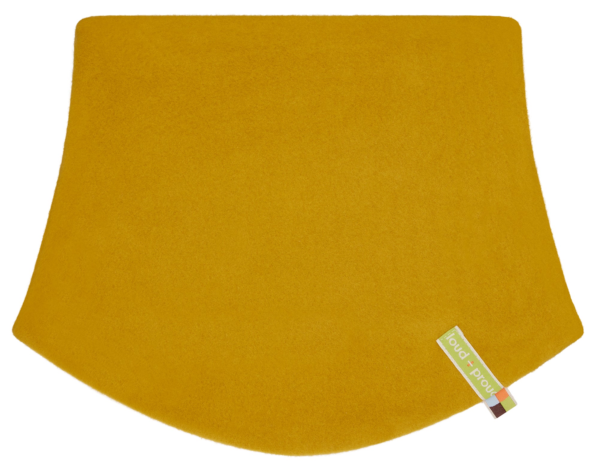 Wende - Schlauchschal aus Baumwoll - Fleece - loud + proud - 7192 - cur - OS