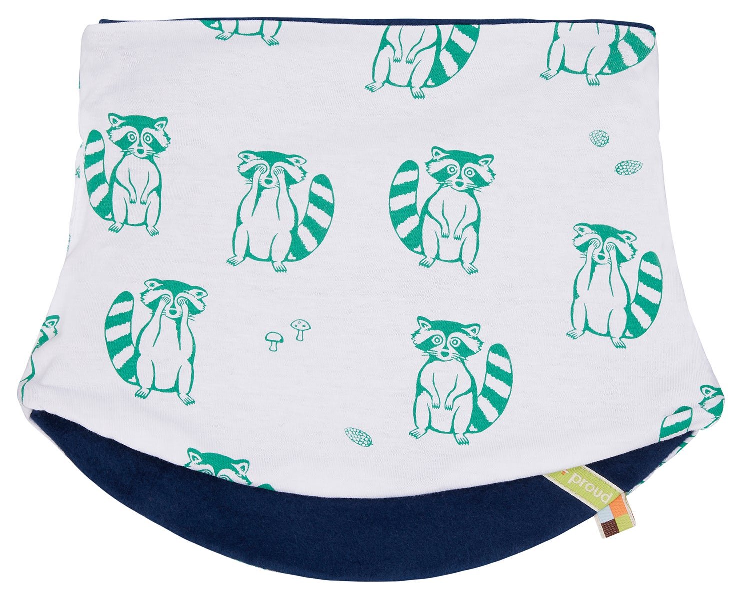 Wende - Schlauchschal aus Baumwoll - Fleece - loud + proud - 7173-ul-OS