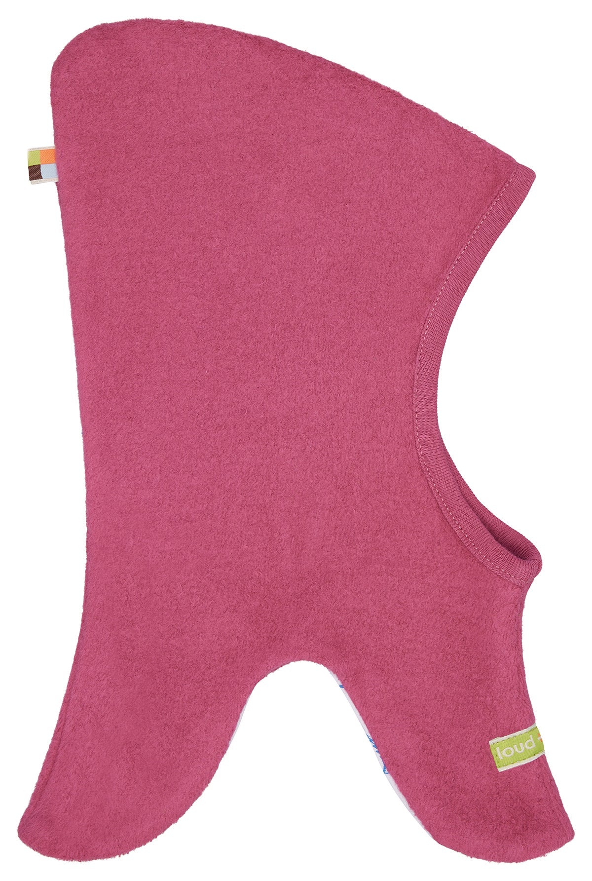 Wende - Schlupfmütze aus Baumwoll - Fleece - loud + proud - 7172 - rou - 62/68