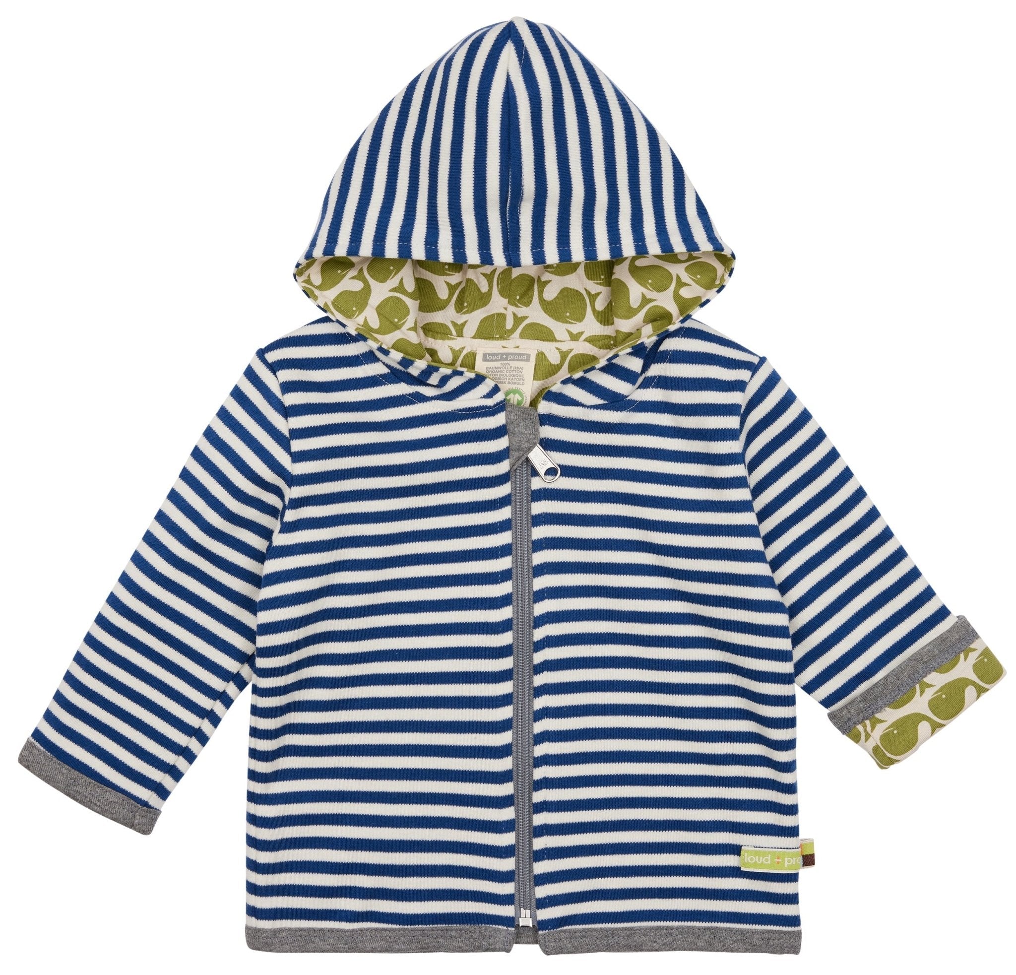 Wendejacke mit Kapuze - loud + proud - 3125 - ul - 50/56
