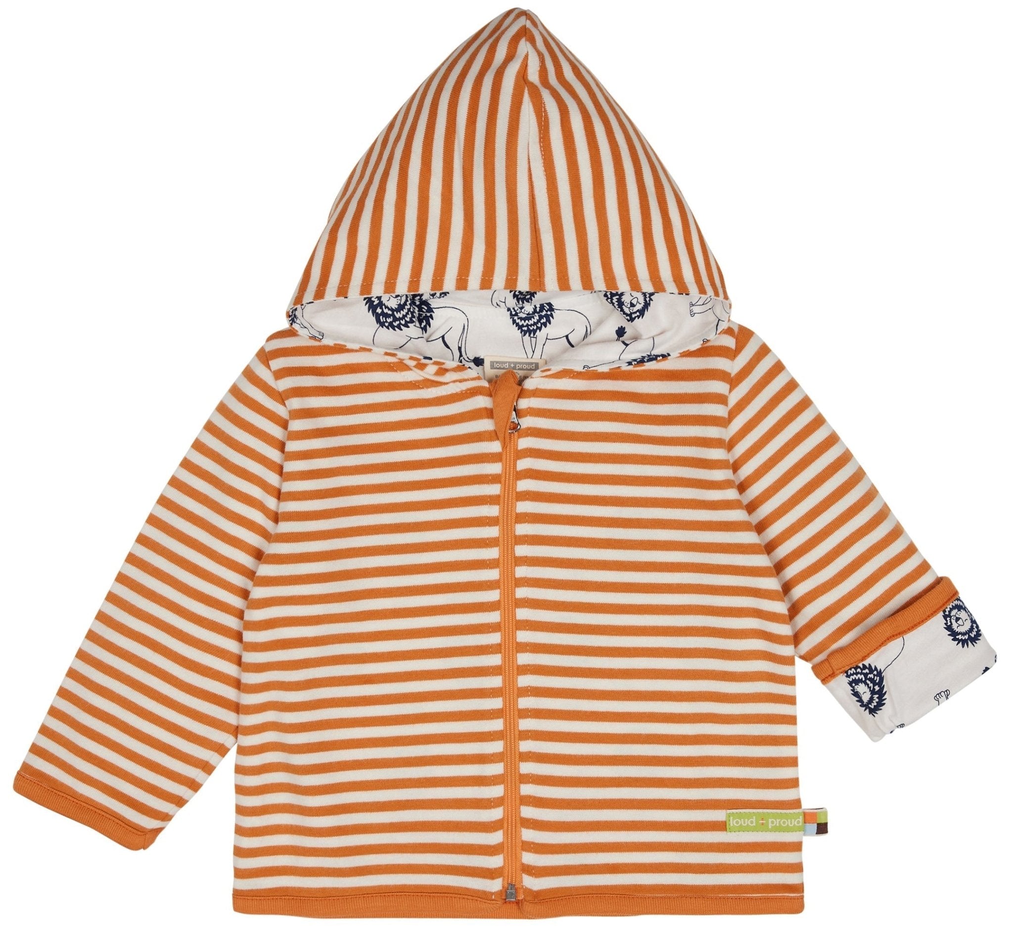 Wendejacke mit Kapuze - loud + proud - 3124 - car - 50/56