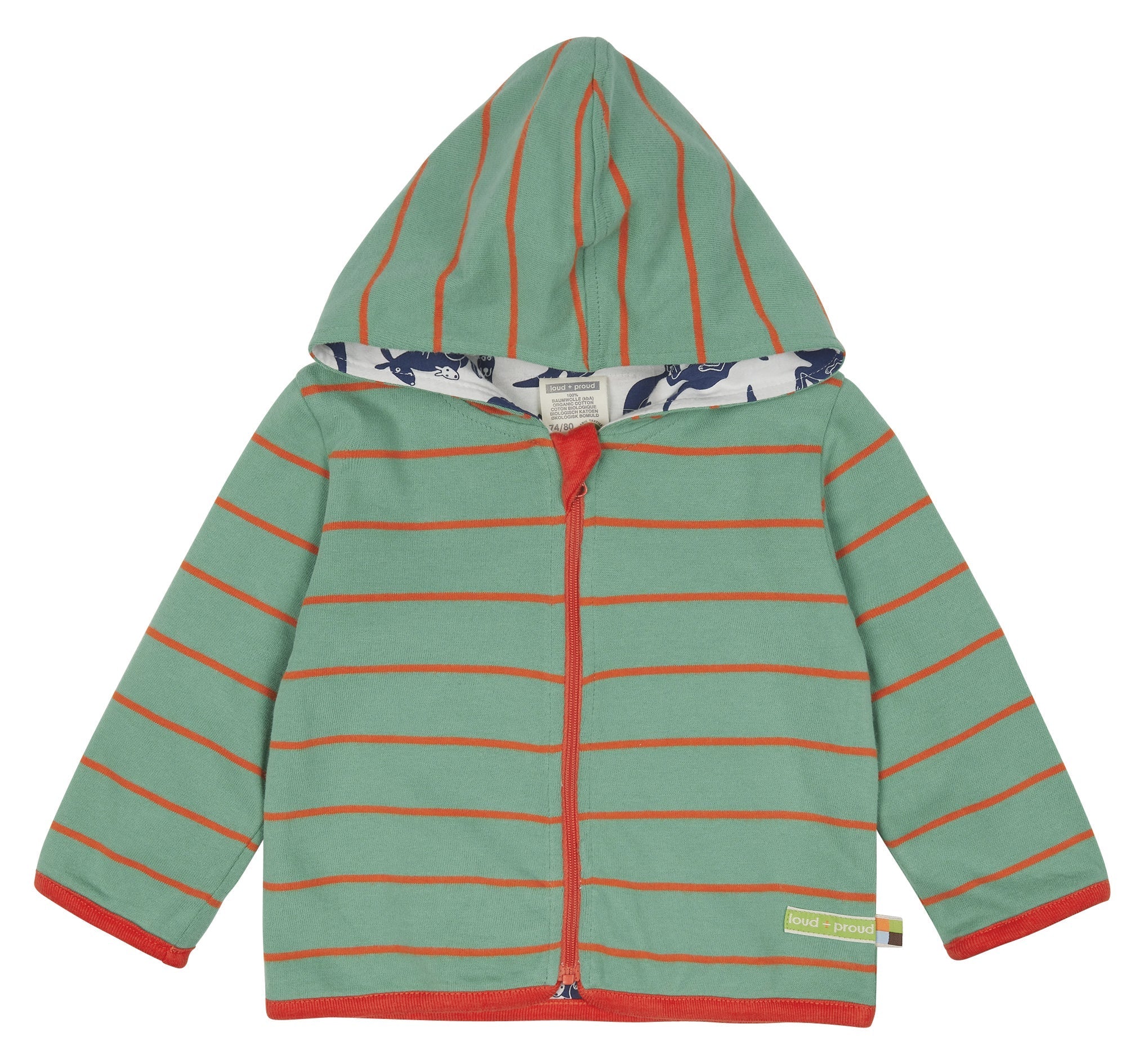  - Wendejacke mit Kapuze - loud + proud - 3100-Bamboo-50/56