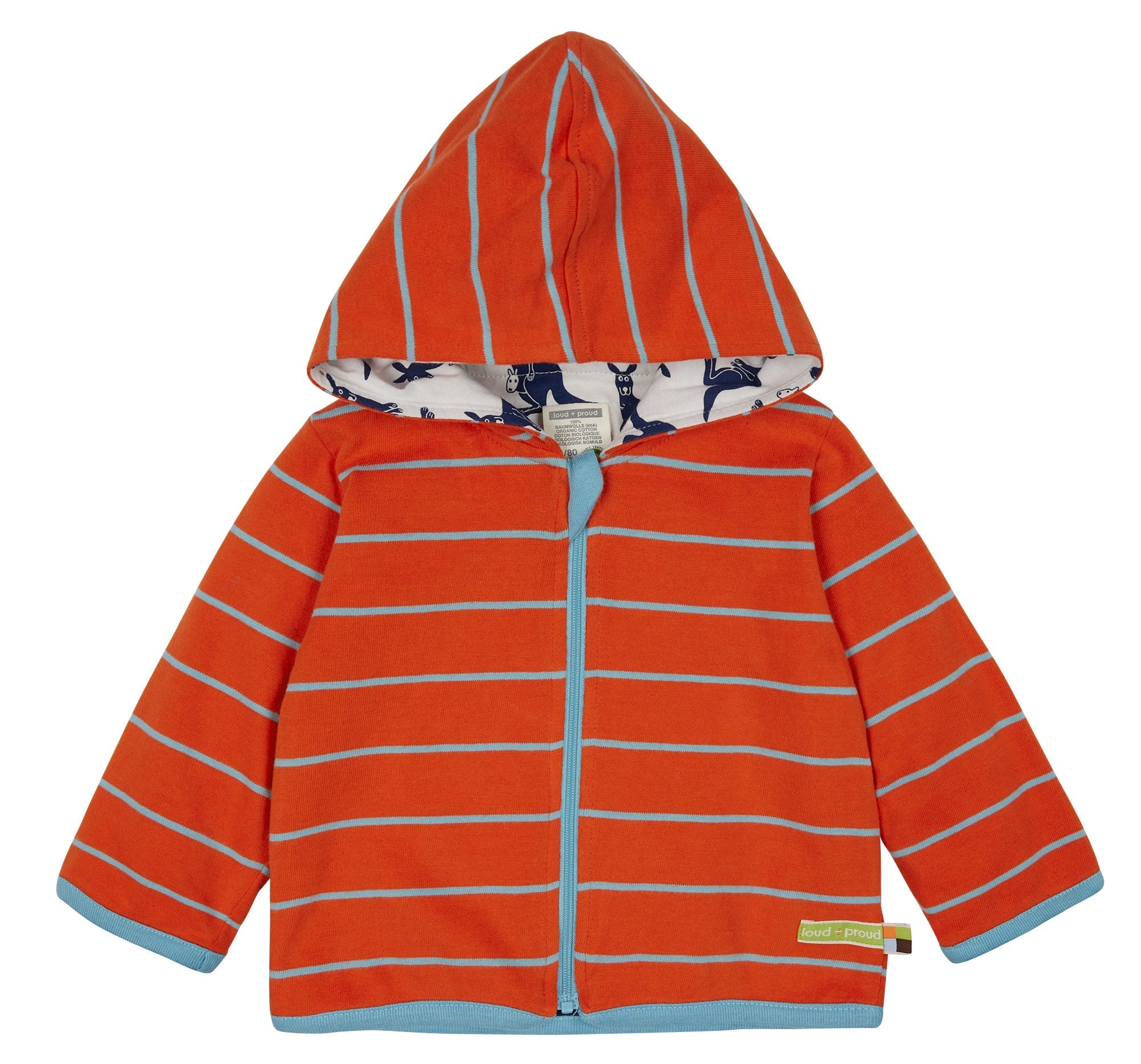  - Wendejacke mit Kapuze - loud + proud - 3100-cop-50/56