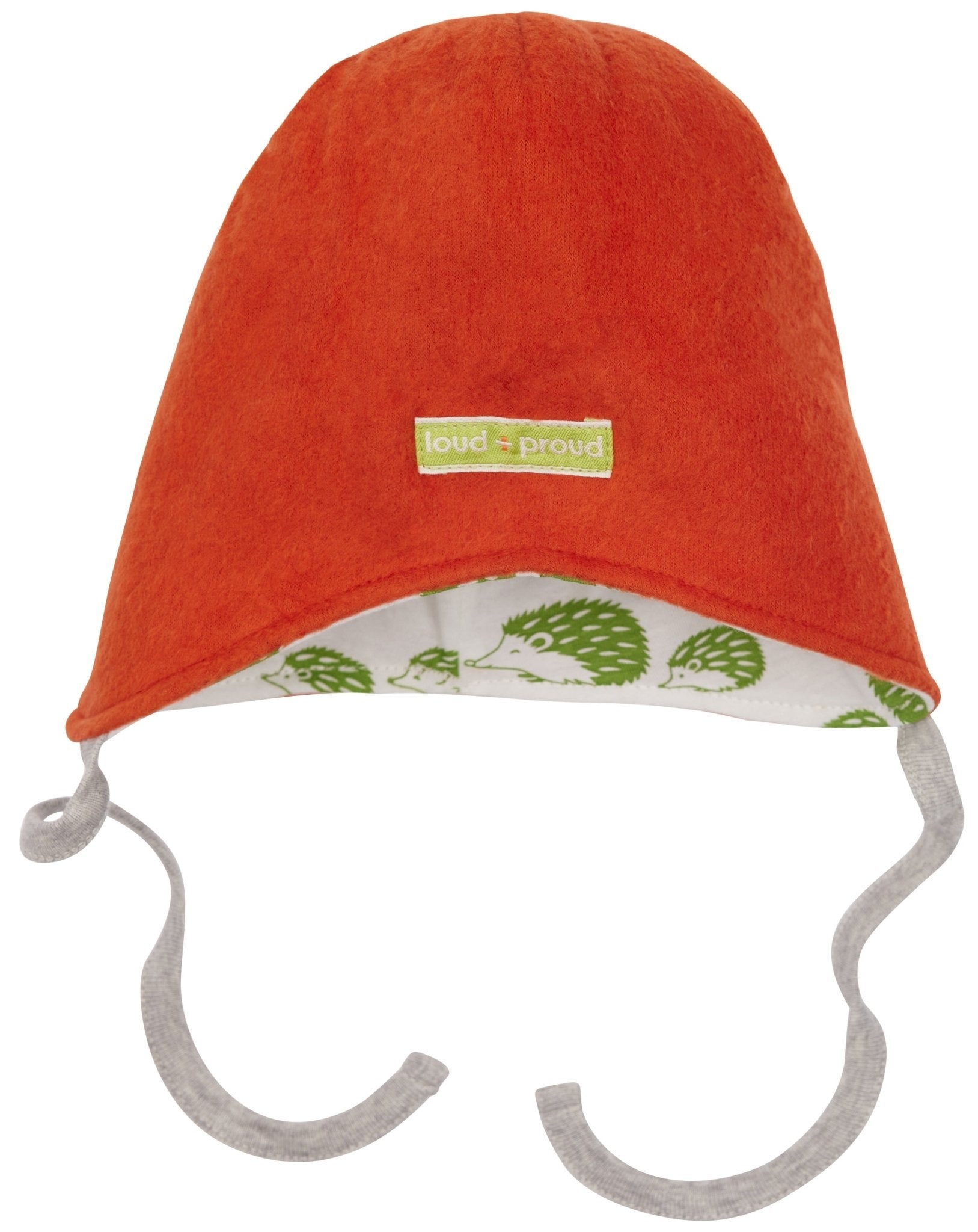 Wendemütze aus Baumwoll - Fleece - loud + proud - 7150 - ter - 50/56