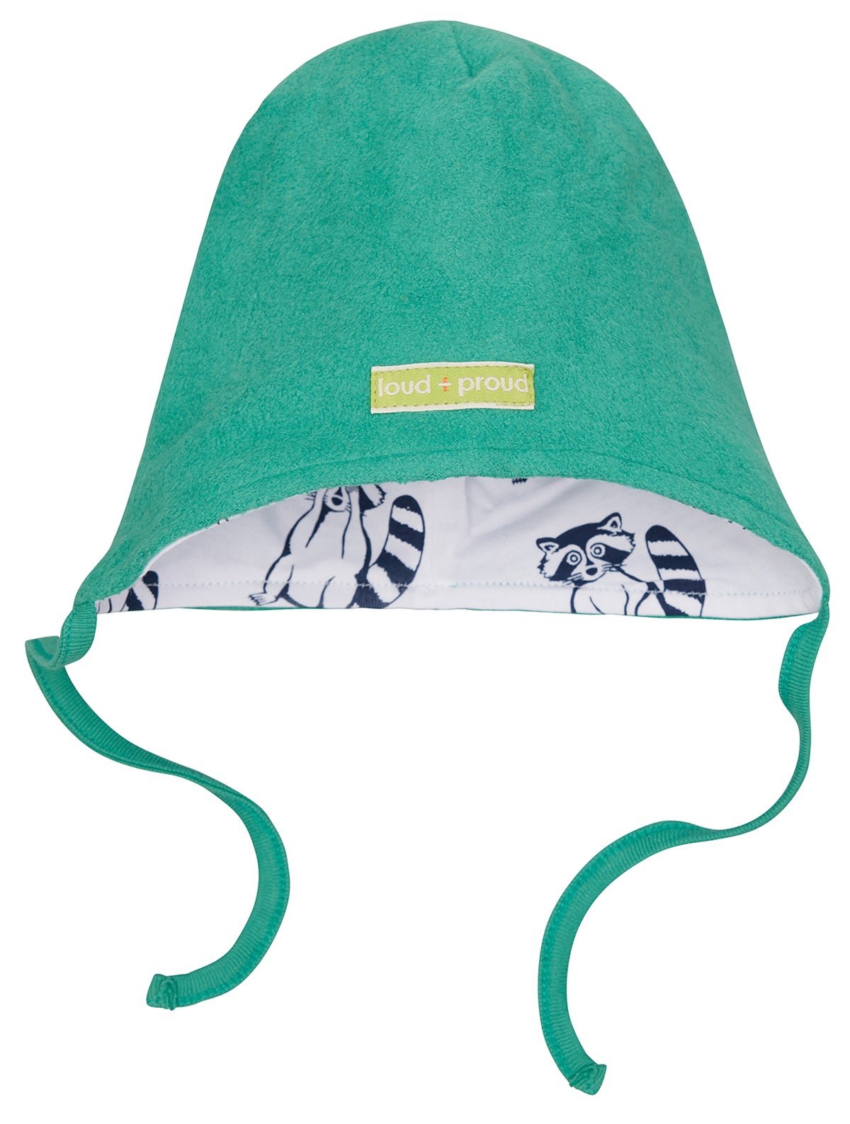Wendemütze aus Baumwoll - Fleece - loud + proud - 7171 - pla - 62/68