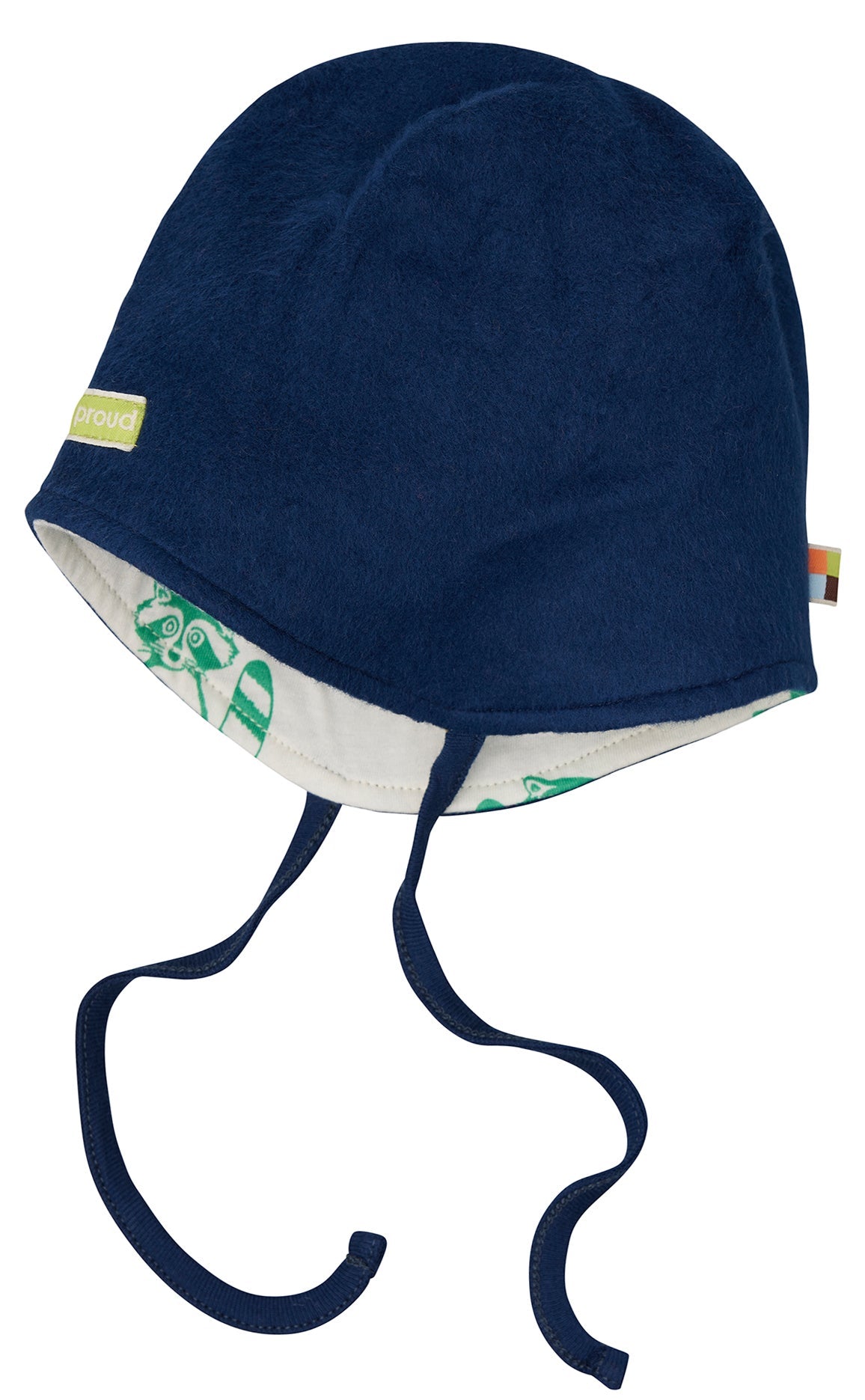 Wendemütze aus Baumwoll - Fleece - loud + proud - 7171 - ul - 62/68