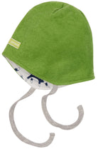 Wendemütze aus Baumwoll - Fleece - loud + proud - 7150 - grs - 50/56