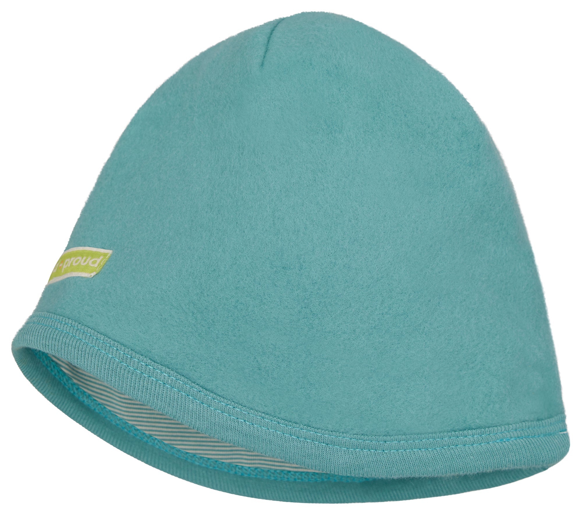 Wendemütze aus Baumwoll - Fleece - loud + proud - 7191 - ore - 62/68
