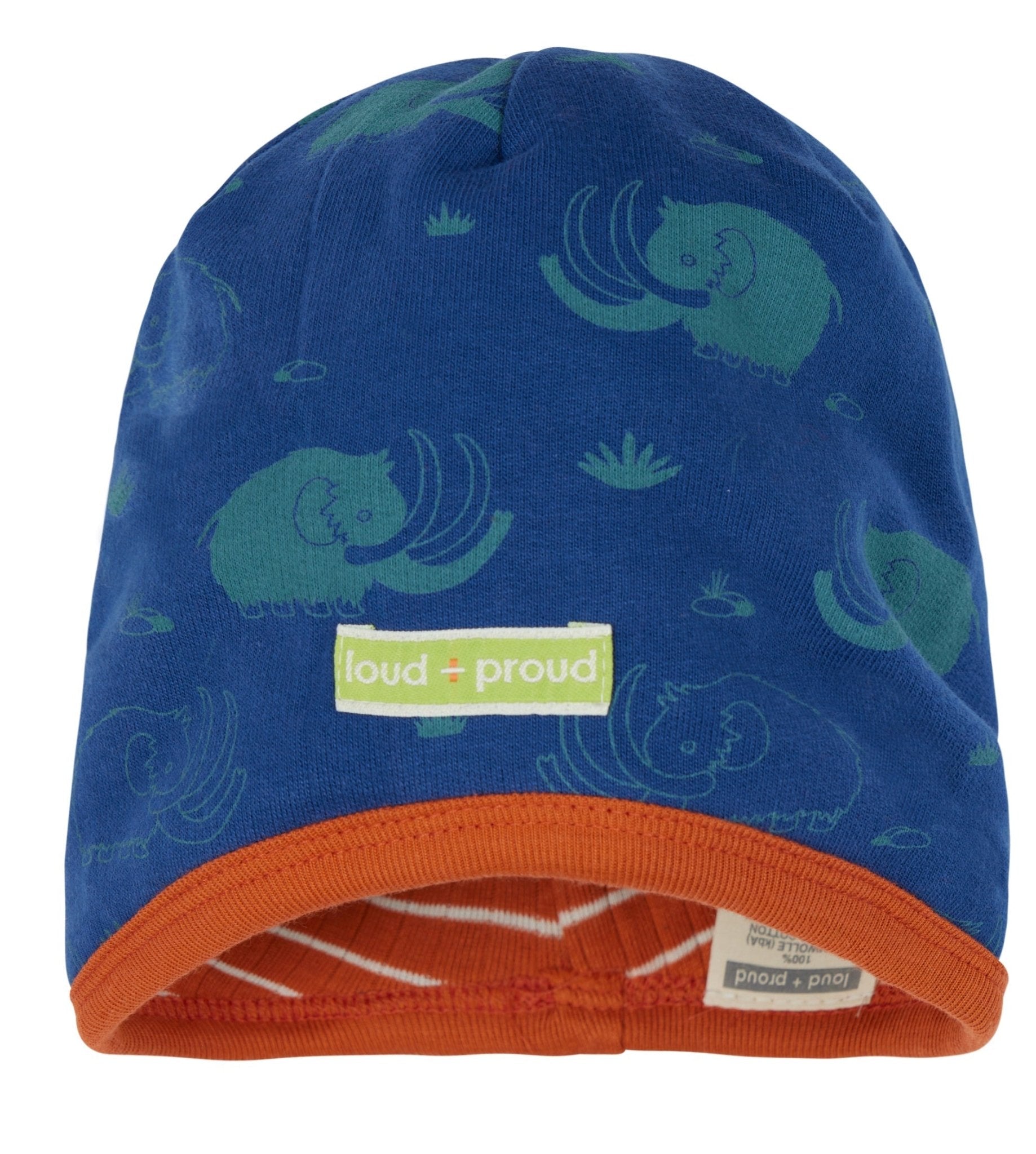 Wendemütze Druck - loud + proud - 7134-ul-62/68