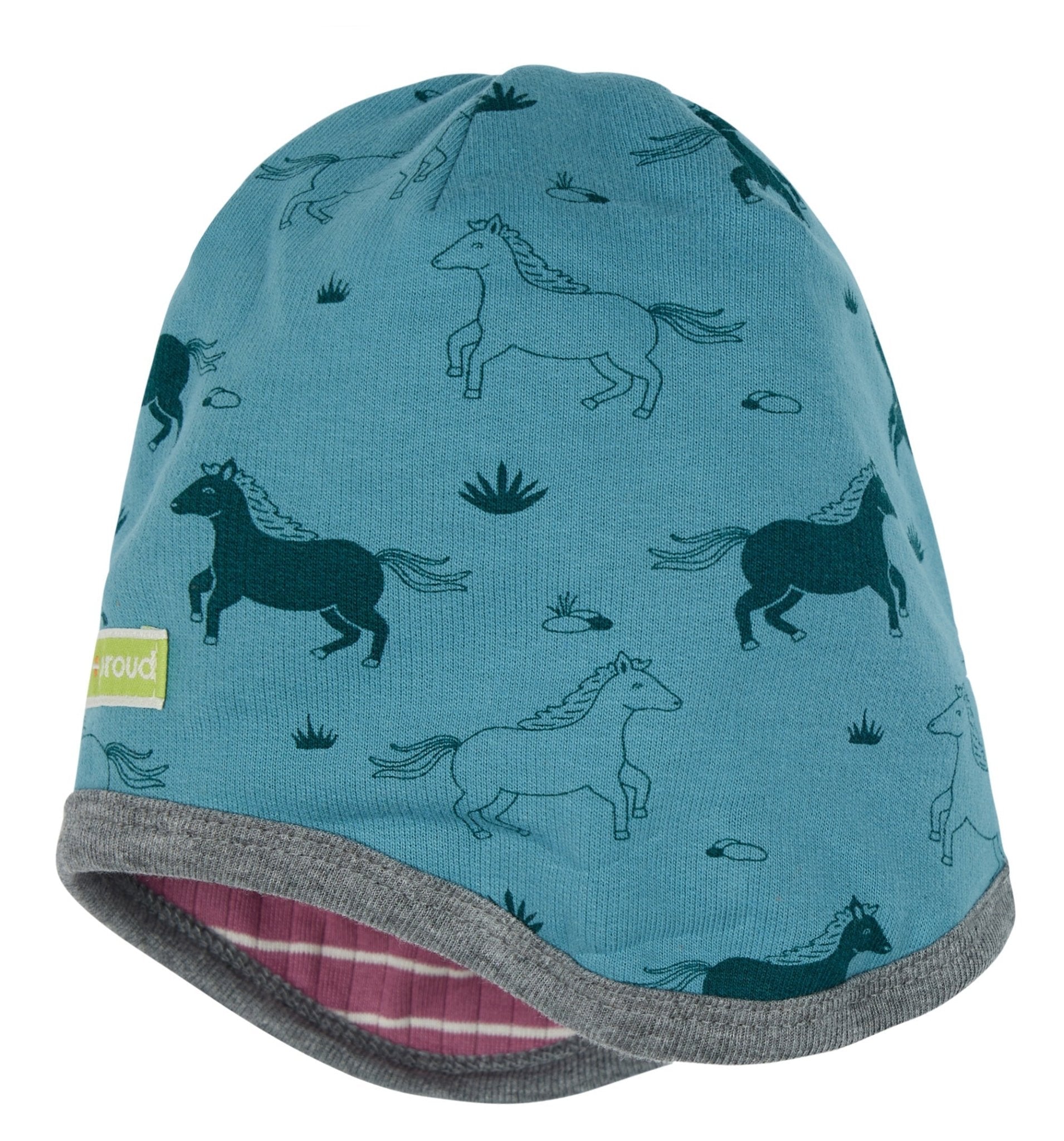 Wendemütze Druck - loud + proud - 7134-top-62/68