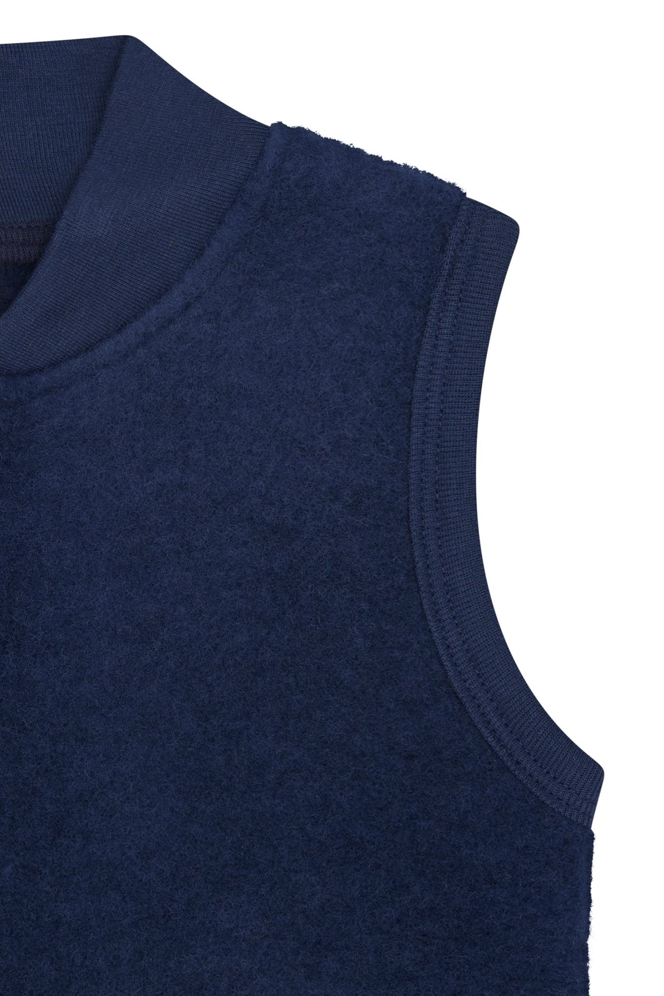Weste aus Merino-Wollfleece - loud + proud - 3172-ul-86/92