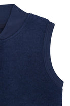 Weste aus Merino-Wollfleece - loud + proud - 3172-ul-86/92