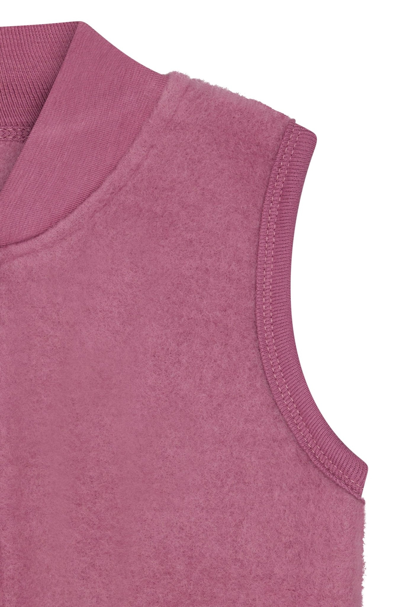 Weste aus Merino-Wollfleece - loud + proud - 3172-grp-86/92