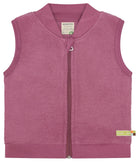 Weste aus Merino-Wollfleece - loud + proud - 3172-grp-86/92