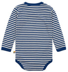 Wickelbody langarm gestreift mit Rippe - loud + proud - 2073 - ul - 50/56