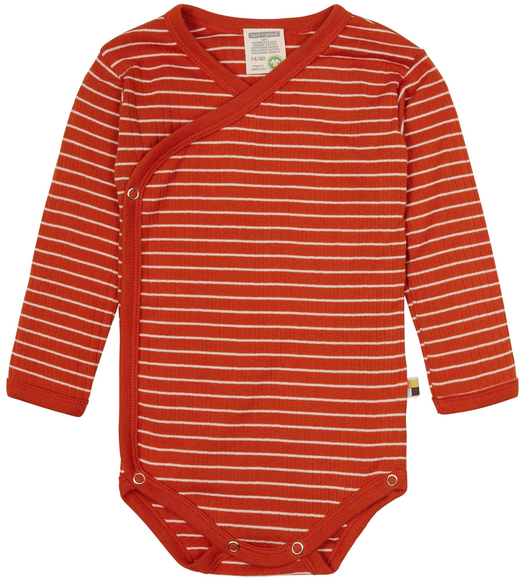  - Wickelbody langarm gestreift mit Rippe - loud + proud - 2099-ter-50/56