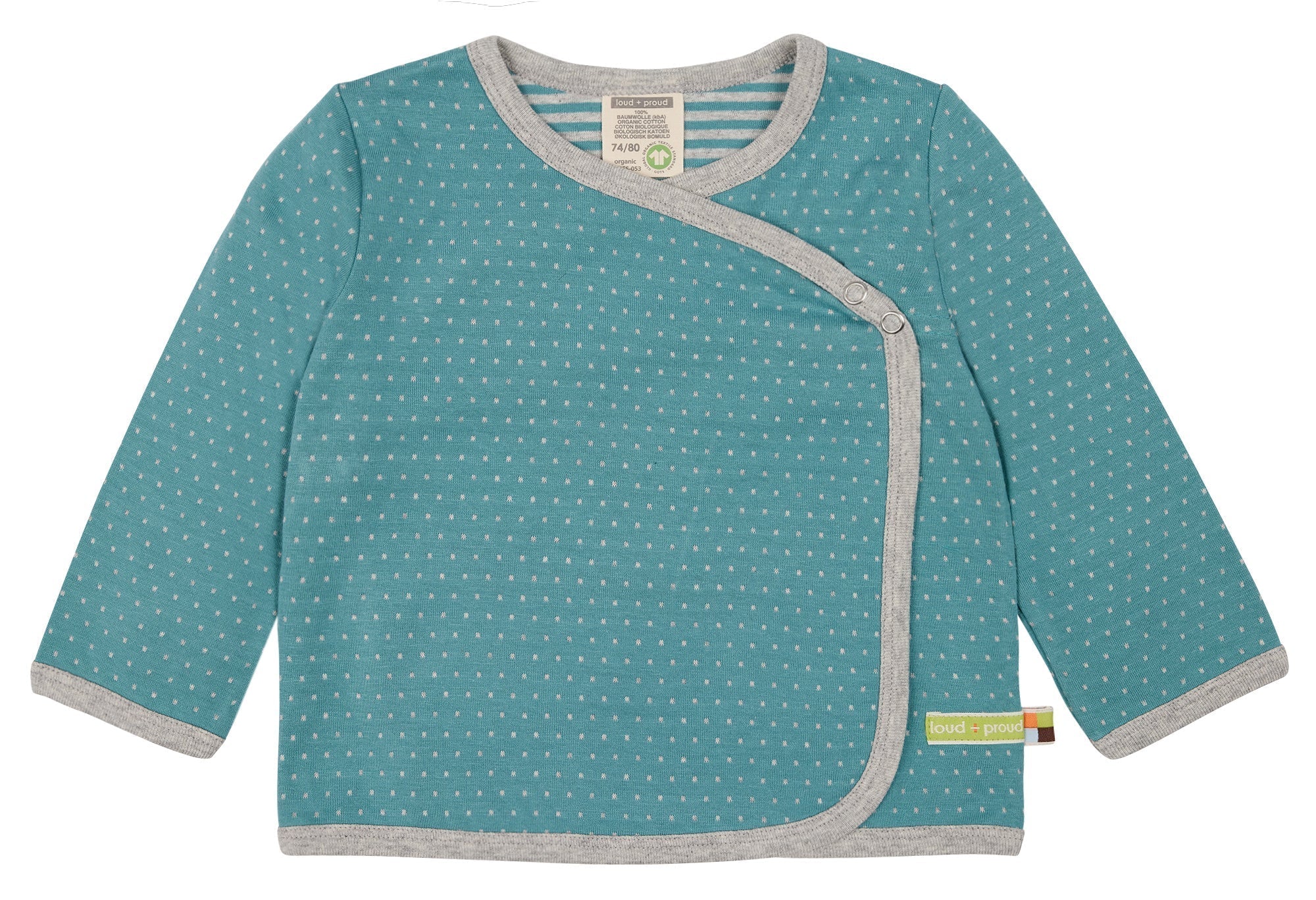 Wickeljacke Doubleface - loud + proud - 3112-top-62/68