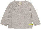 Wickeljacke mit Lochmuster - loud + proud - 3133 - sil - 62/68