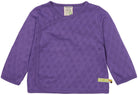 Wickeljacke mit Lochmuster - loud + proud - 3133 - vio - 62/68