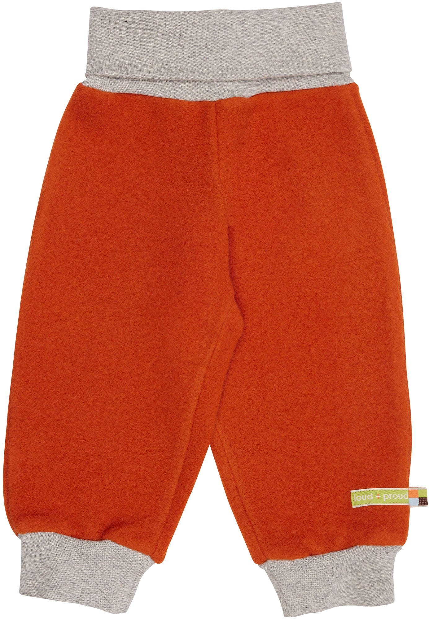 Wollfleece - Hose aus Bio - Wolle - loud + proud - 4201 - ter - 50/56