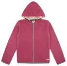 Wollfleece - Jacke mit Kapuze - loud + proud - 3149K - rou - 134/140
