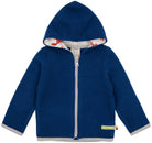 Wollfleece - Jacke mit Kapuze - loud + proud - 3135 - ul - 50/56